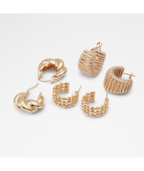 Haenda Women's Gold Earrings Haenda Women's Gold Earrings