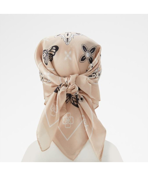 Manamaerel Women's Beige Scarf