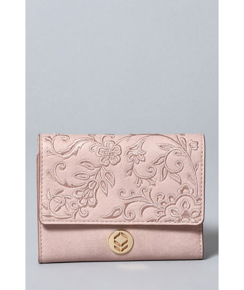 Rose Pu Leather Card Holder