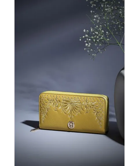Yellow Pu Leather Wallet Yellow Pu Leather Wallet