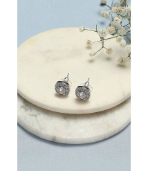 White Brass Earrings White Brass Earrings
