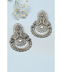 Oxidised White Chandbalis Oxidised White Chandbalis