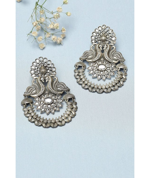 Oxidised White Chandbalis