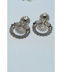 Oxidised White Chandbalis Oxidised White Chandbalis