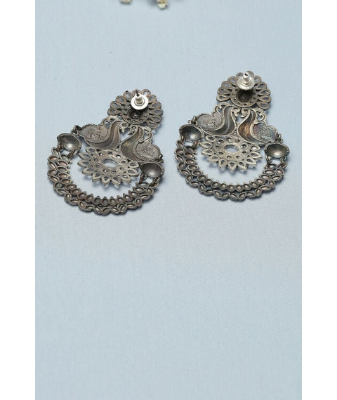 Oxidised White Chandbalis