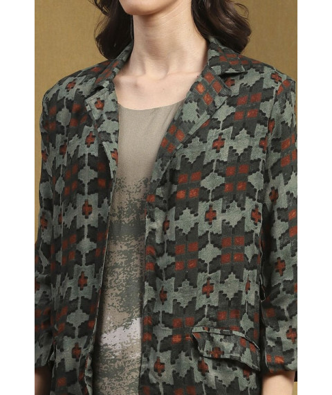 Sage Green Hand-Block Printed Straight Co-ord Set